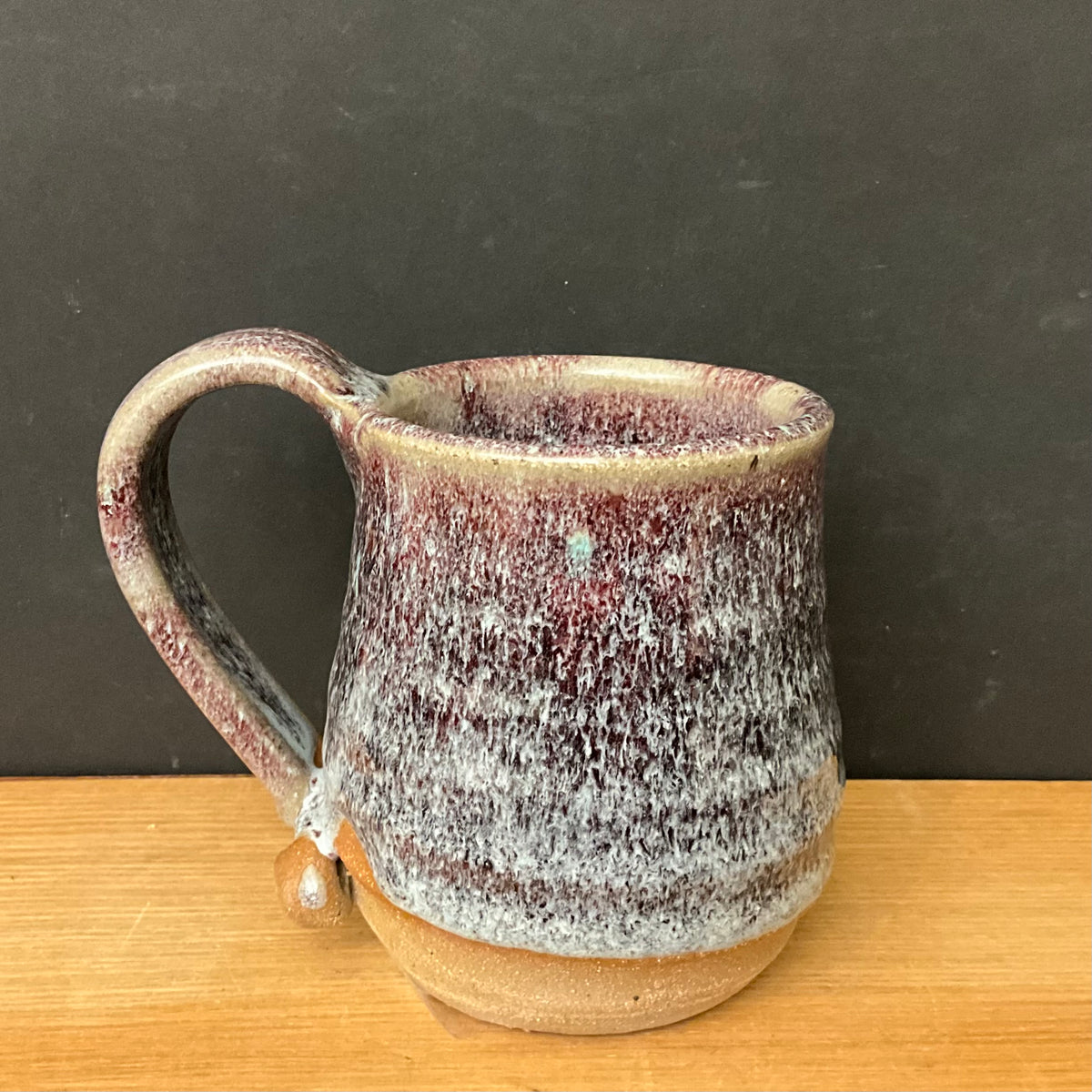 Chunky Mug in Brown & Grey melting Speckles