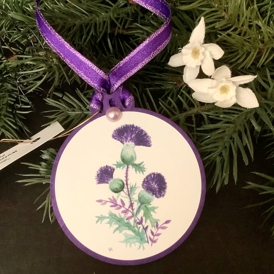 Scottish Thistle Ornament