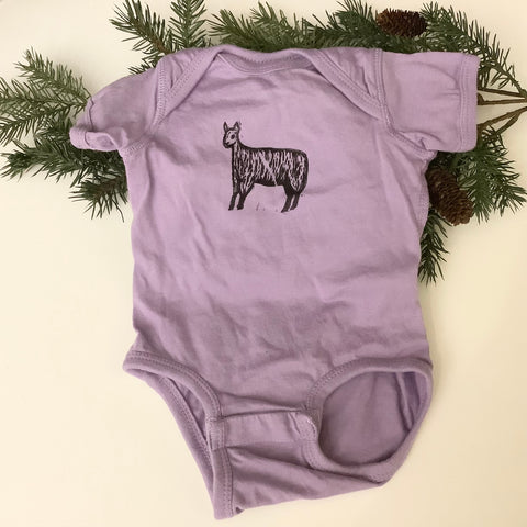 Onesie “Petunia” Lilac 6 months