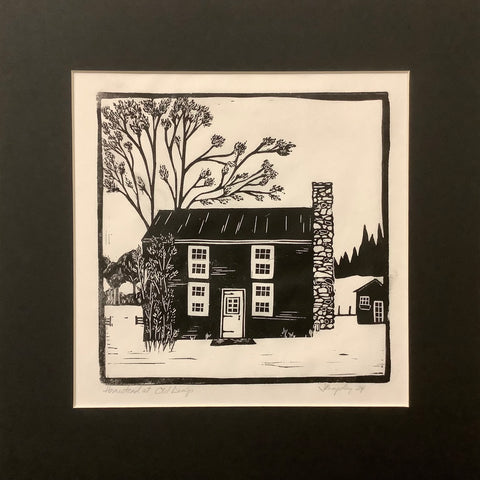 Homestead at Old Ding's Block Print