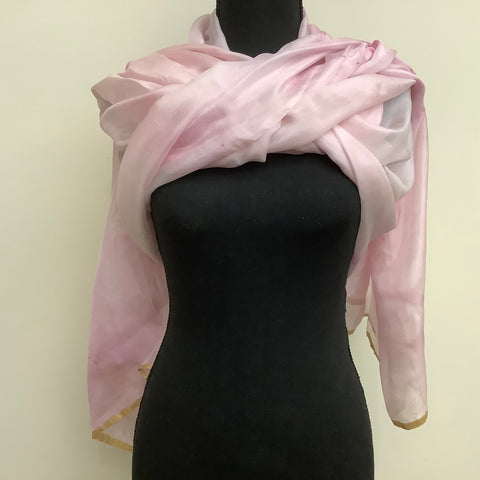 “Alchemy” Wrap Scarf in Rose Mist