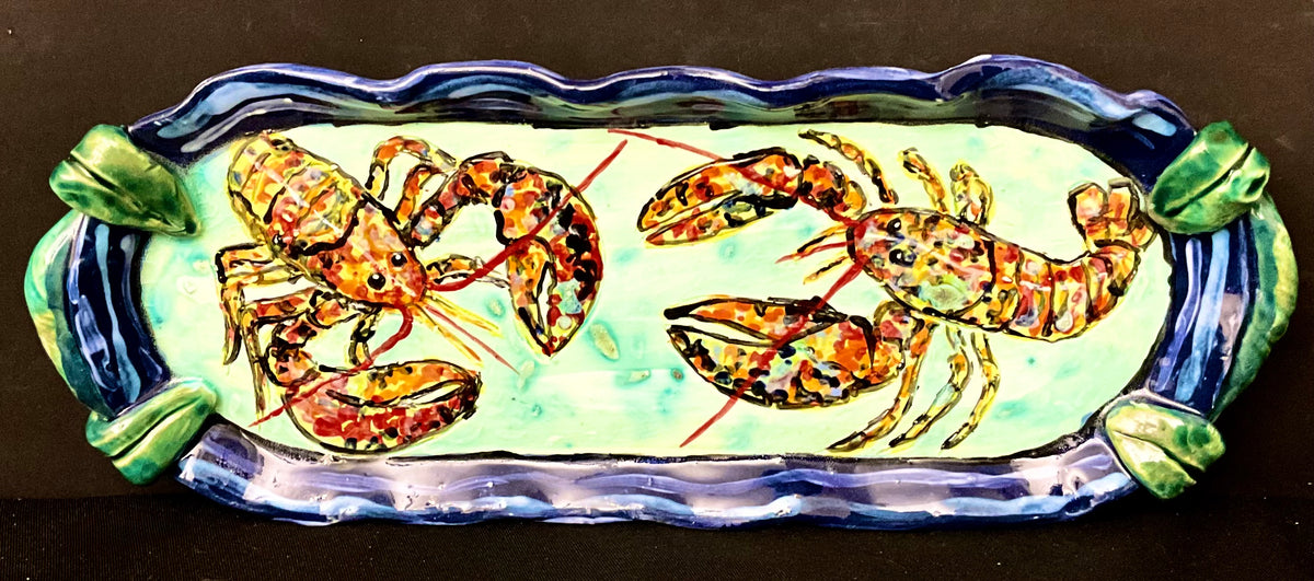 Tray with Lobsters