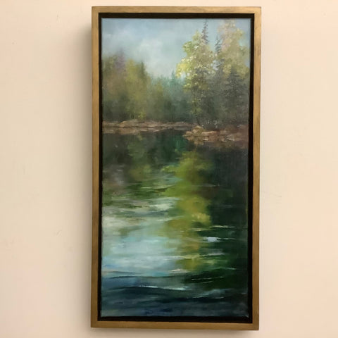 “Reflections at Blake" Oil on Canvas