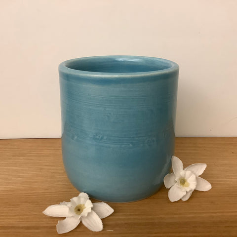 light blue tumbler cup