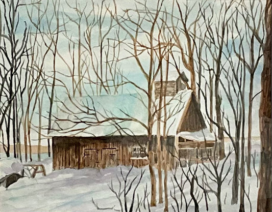 "Grampa’s Sugar Shack" Original Painting