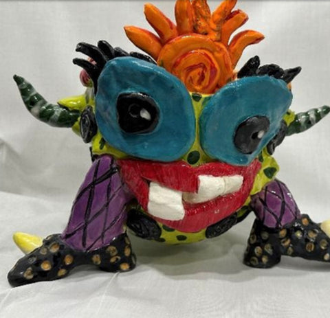 Kid’s Ceramic Workshop: Clay Monsters,  Roxanne Locy, September 21st & October 19th