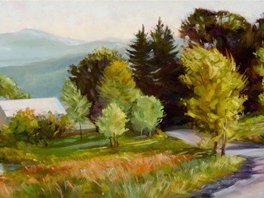 “Turning Toward September” Notecard