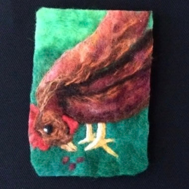 Hungry Chicken Card