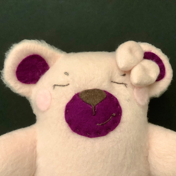 Pink & Purple Bear stuffie