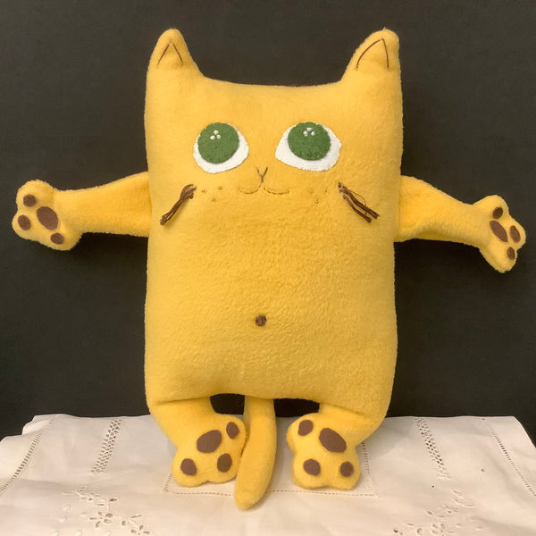 Green Eyed Stray Cat plushie