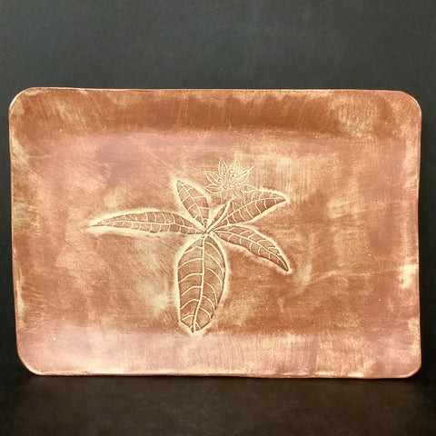 Stoneware Serving Tray - Northern Starflower