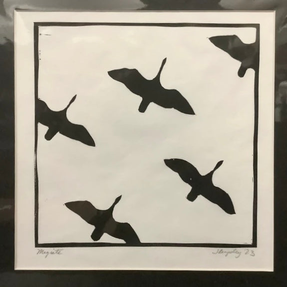 B&W Matted Print Migrate