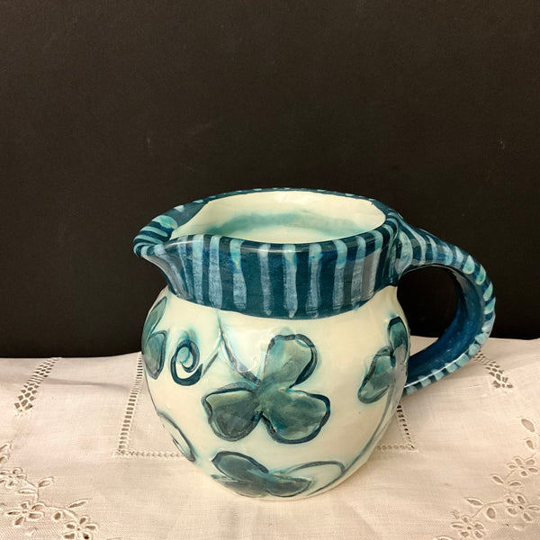 Pitcher/Creamer with Shamrocks