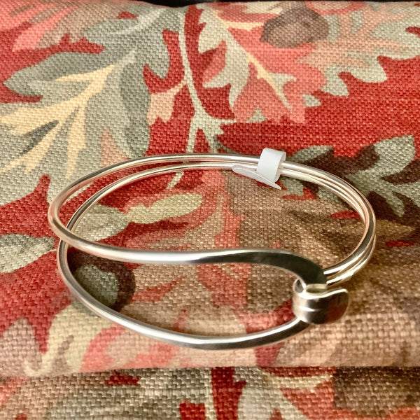 Silver Stirrup Bracelet