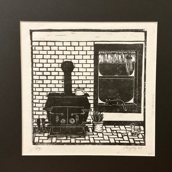 Cozy Block Print