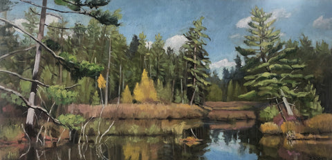 "St. Regis Headwaters” oil on linen