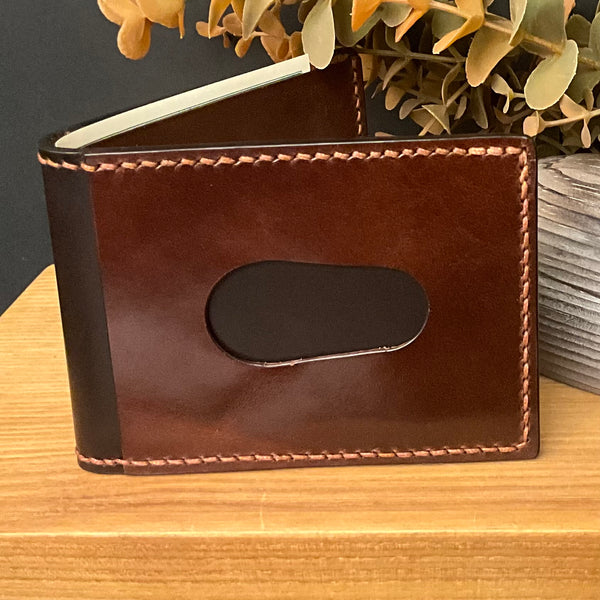 Corky Bi-Fold Wallet Oxblood