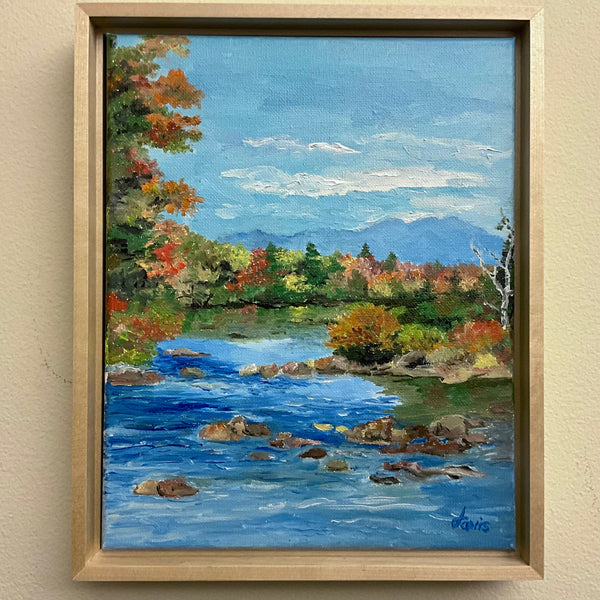 “Newcomb” Original Framed Oil Painting,