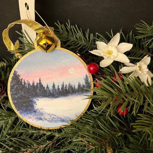 Winter Moon Ornament