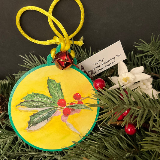 Holly Ornament