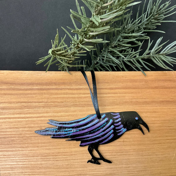 Raven Ornament