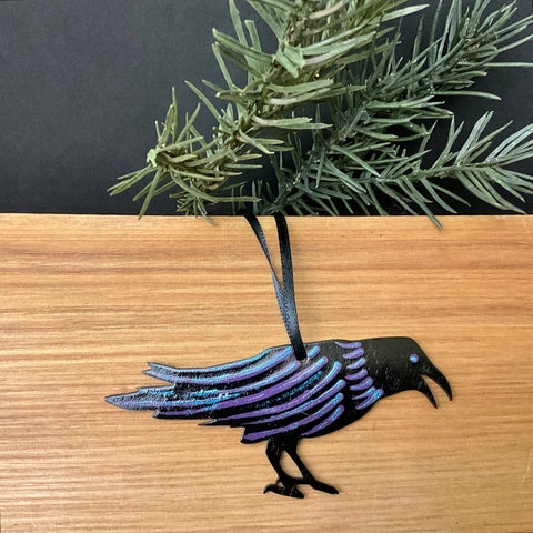 Raven Ornament