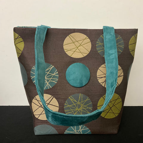 Crossbody Bag 60’s Retro “Atomic” Pattern