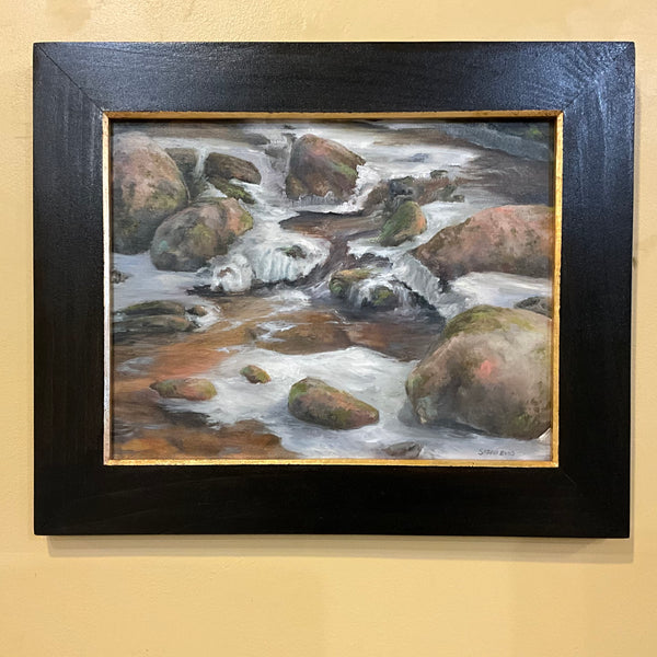 The Creek original oil painting