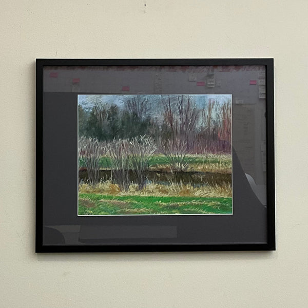 “North Country Spring” Original Framed Pastel