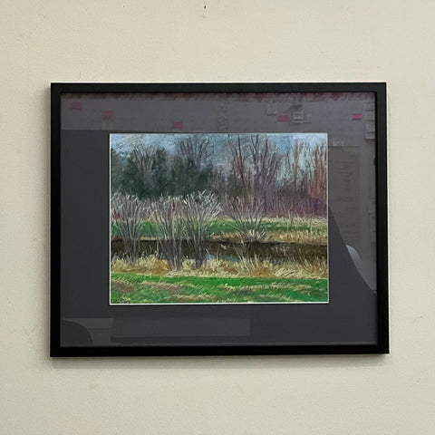 “North Country Spring” Original Framed Pastel