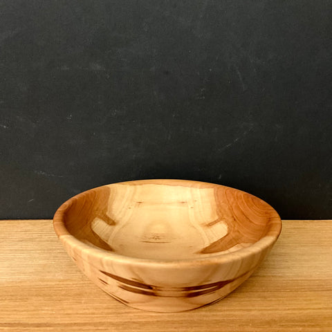 4 1/2” Apple Wood Bowl #301