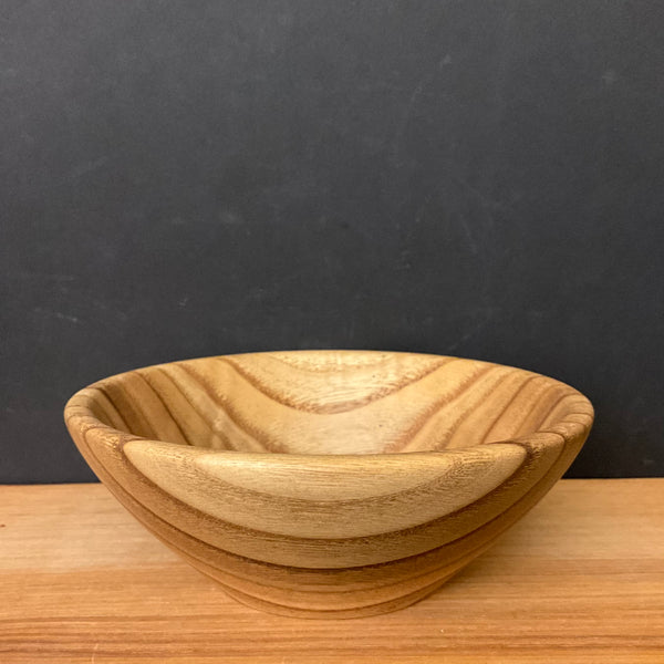 6” Chestnut Wood Bowl #169