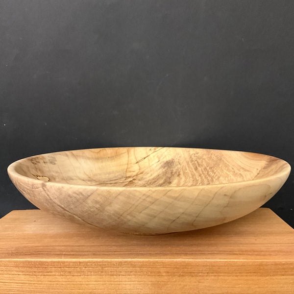 11 1/2” Spalted Silver Maple Wood Bowl #200