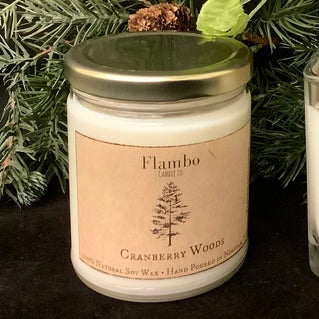 Soy Candle Cranberry Woods