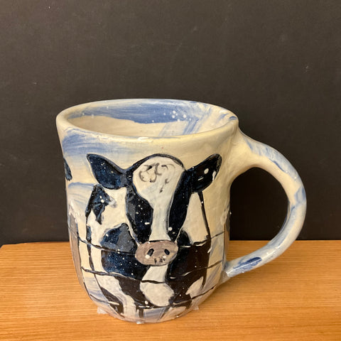 Mug Cows in snow