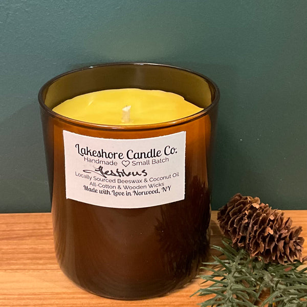 Festivus Beeswax Candle 8oz