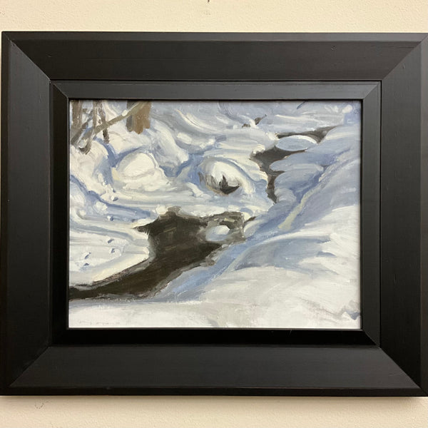 “Only Until Spring”  -original oil painting Jennifer Sampson