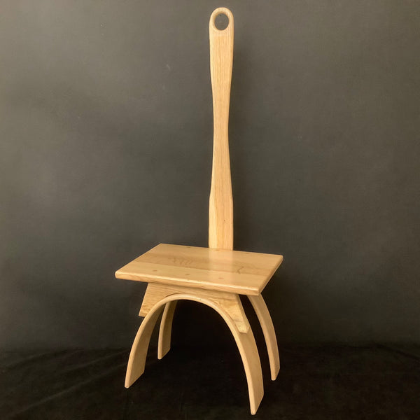 Ash Step Stool with Carry Handle