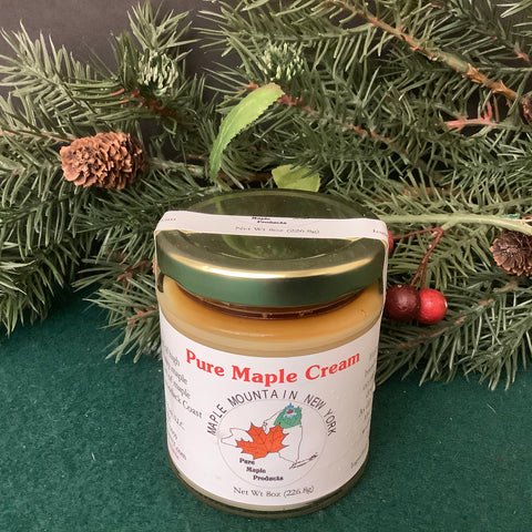 Pure Maple Cream,  Maple Mountain, Mooers Forks, NY