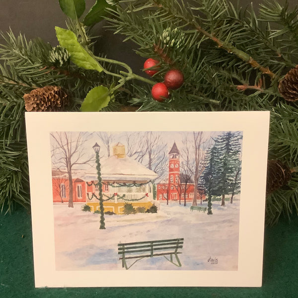 “Village Park” pack of 2 notecards