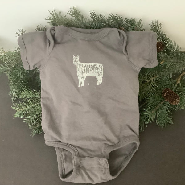 Onesie “Petunia” in Gray