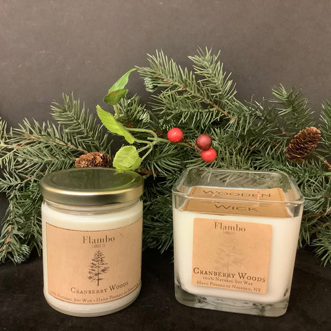Cranberry Woods Soy Candles