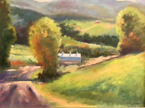 “Valley Farm” Oil on Canvas