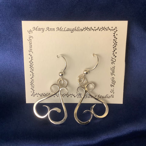 Silver “Darling” Earrings