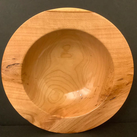 Cherry Bowl with Broad Rim