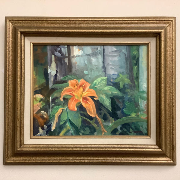 “Daylily”  Oil on Canvas Board