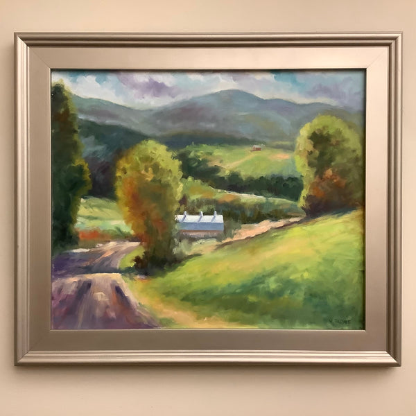 “Valley Farm” Oil on Canvas