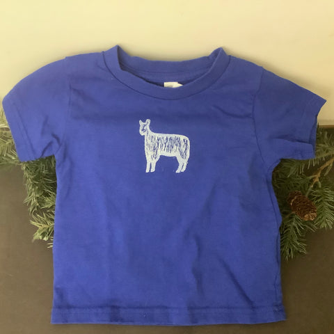 T-Shirt “Petunia” Royal Blue, Size 2