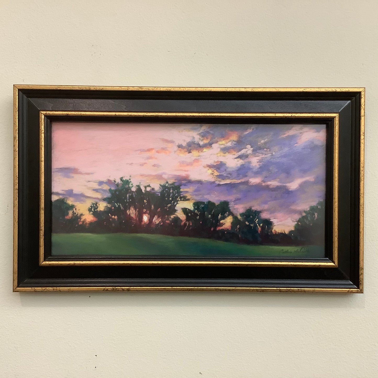 “A Last Goodbye” Original Framed Pastel