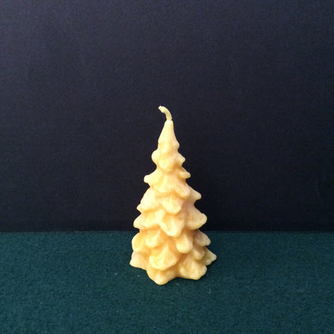 Evergreen Beeswax Candle Small